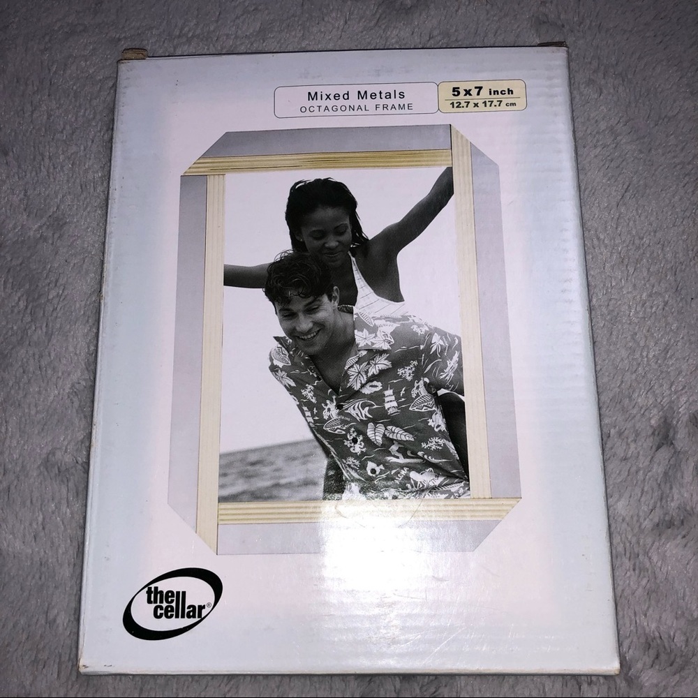The Cellar Mixed Metal Octagonal Photo Frame